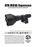 Предварительный просмотр 1 страницы ATN IR850 Supernova User Manual