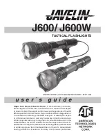 Preview for 1 page of ATN Javelin J600 User Manual