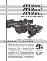 ATN Mars 2 Operator'S Manual preview