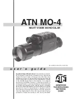 Preview for 1 page of ATN MO-4 User Manual