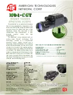 ATN MO4-CGT Specifications preview