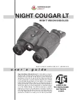 Preview for 1 page of ATN Night Cougar LT User Manual