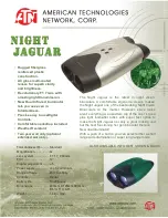 ATN Night Jaguar Specifications preview
