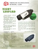 ATN Night Leopard Specifications preview