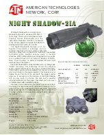 ATN Night Shadow 2IA Specifications предпросмотр