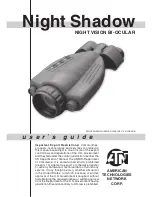 ATN Night Shadow User Manual preview