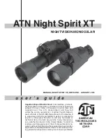 ATN Night Spirit XT User Manual preview