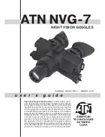 Предварительный просмотр 1 страницы ATN NVG-7 User Manual