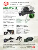 ATN NVG7-3 Specifications preview