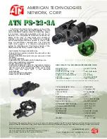 ATN PS-23-3A Specifications preview