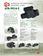 ATN PS14-2 Specifications preview