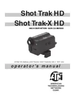 ATN Shot Trak HD Operator'S Manual предпросмотр