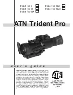 Preview for 1 page of ATN Trident Pro2x-2 User Manual