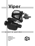 Предварительный просмотр 1 страницы ATN Viper Manual