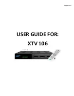 ATN XTV 106 User Manual preview