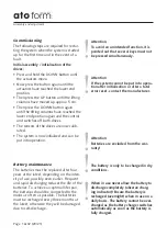 Preview for 16 page of ato form Liftolet-Tilty User Manual