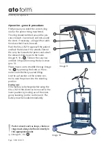 Preview for 18 page of ato form VITA-LIFT User Manual