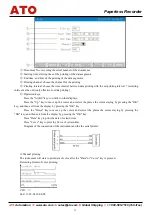 Preview for 14 page of ATO ATO-PLR-CH48 User Manual