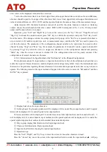 Preview for 22 page of ATO ATO-PLR-CH48 User Manual