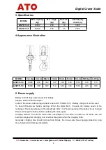 Preview for 5 page of ATO GSP911-30 User Manual