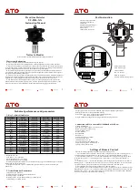 ATO YT-95H-XX Instruction Manual preview