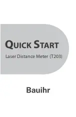 atolla Bauihr T203 Quick Start Manual предпросмотр