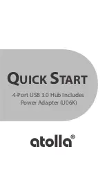 atolla U06K Quick Start Manual предпросмотр