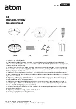 Предварительный просмотр 4 страницы Atom 313648 Assembly Instructions Manual