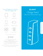 Предварительный просмотр 1 страницы ATOMI Charge Stand Welcome Manual