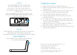 Preview for 4 page of ATOMI Qi Alarm Clock AT1862 User Manual