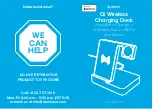 ATOMI Qi Wireless Charging Dock User Manual preview