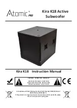 Предварительный просмотр 1 страницы Atomic Pro Kira K18 Instruction Manual