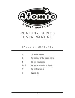 Предварительный просмотр 3 страницы Atomic ACLR-AC Owner'S Manual