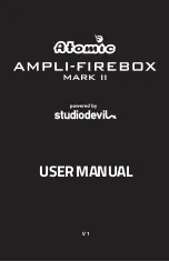 Atomic Ampli-FireBox Mark II User Manual preview