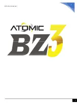 Предварительный просмотр 1 страницы Atomic BZ3 Instruction Manual