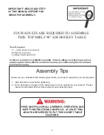 Предварительный просмотр 2 страницы Atomic G04865W Instruction Manual