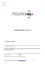 Preview for 16 page of ATOMIC4DJ Laser Lithium 1500 RGB User Manual