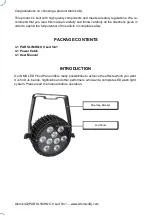 Preview for 16 page of ATOMIC4DJ PAR SLIM HQ9 User Manual