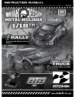 Предварительный просмотр 1 страницы Atomik Brian Deegan Metal Mulisha 9100 Instruction Manual