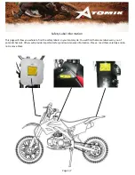 Preview for 6 page of Atomik MOTOX 70cc Assembly Manual