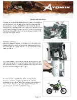 Preview for 8 page of Atomik MOTOX 70cc Assembly Manual