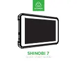 Предварительный просмотр 1 страницы Atomos SHINOBI 7 Quick Start Manual