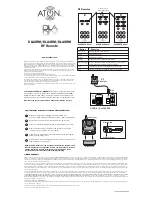 Preview for 1 page of ATON DLA6RM Manual