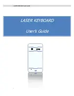 Preview for 1 page of Atongm Laser Keyboard User Manual