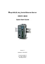 Предварительный просмотр 1 страницы Atop ABLELink GW21C-MAXI Quick Start Manual