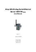 Preview for 1 page of Atop ABLELink GW51W-MAXI User Manual