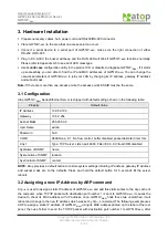 Preview for 10 page of Atop ABLELink GW51W-MAXI User Manual