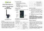 Preview for 1 page of Atop EW5300 Quick Start Manual