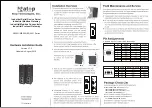 Preview for 1 page of Atop MB5901 Hardware Installation Manual