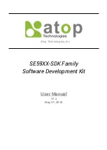 Preview for 1 page of Atop SE59XX-SDK User Manual